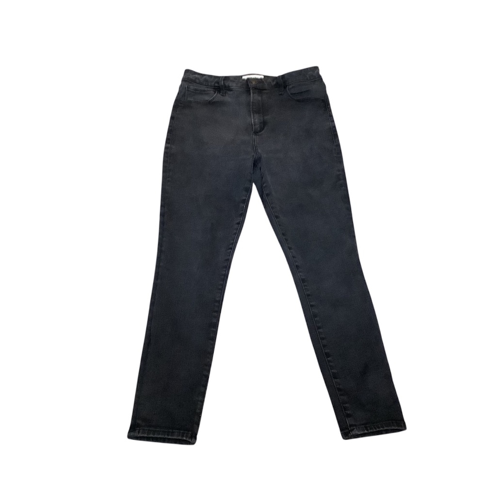 Abercrombie & Fitch Jeans Women 29/ 8s Black Super SkinnyHigh Rise Denim EUC